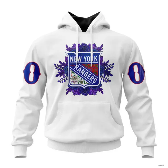 Personalized New York Rangers Hoodie Specialized Unisex Kits Dia De Muertos