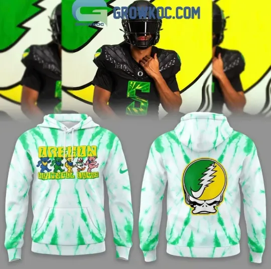 Discover Oregon Duck Grateful De*@d 26 Dancing Bears 3D Hoodie