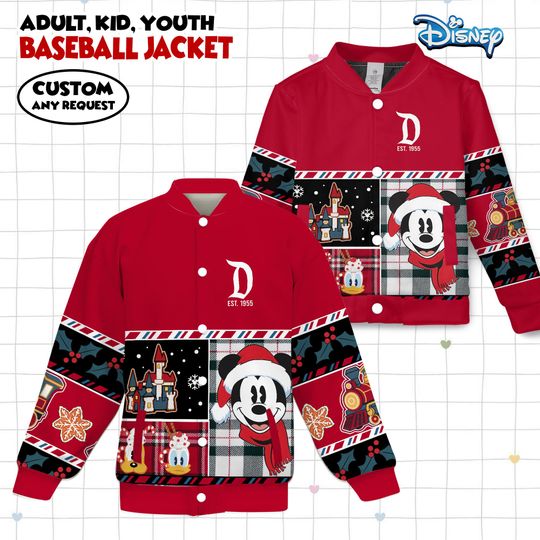 Discover Disneyland Est 1955 Castle Varsity Jacket, Disney Inc Adult Kid Varsity Jacket, Disney Jacket, Baseball Team Outfit, Disney Varsity