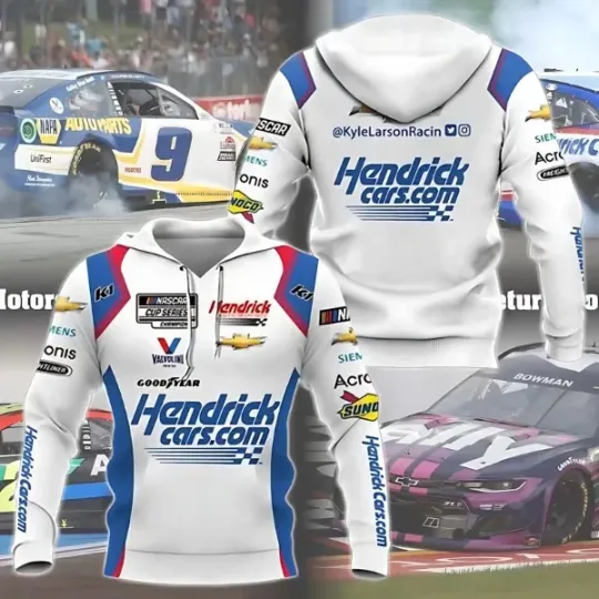 Kyle Larson Hendrick Motorsports All-over Print Hoodie