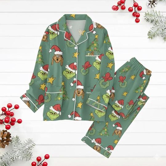Discover Matching funny character Family Christmas Pajamas | Holiday Sleepwear Sets | Funny Xmas Photo Jammies | Family Matching Outfits