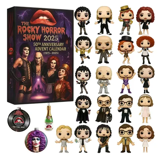 Discover 2025 Pocky Horror Acrylic Advent Calendar, 24 Days, Halloween Christmas Decor