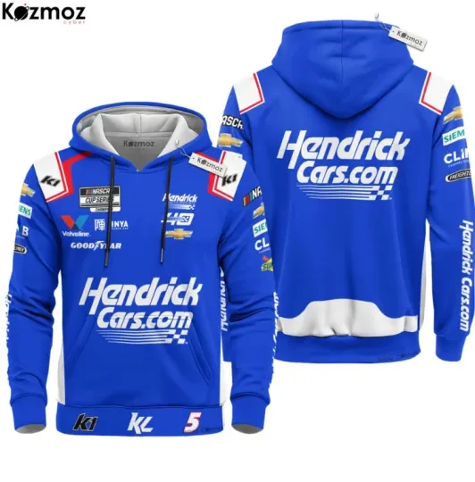 Kyle Larson Racing Firesuit Costume Hendrick Motorsports 3D Hoodie, Christmas Gift