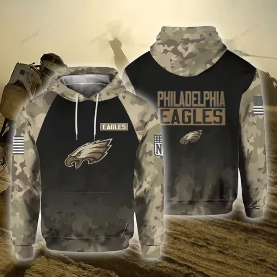 Discover FL P.hiladelphia Camouflage Unisex All Over Print Hoodie Mtj8p5, Christmas Gift