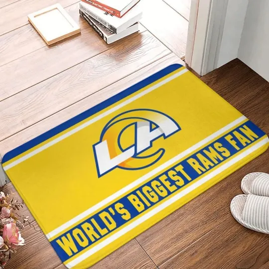 Discover Los Angeles Rams Football Doormat, Gift For Fan
