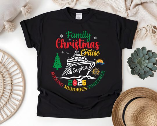 Discover Personalized Family Christmas Cruise 2025 Shirt: Making Memories Together