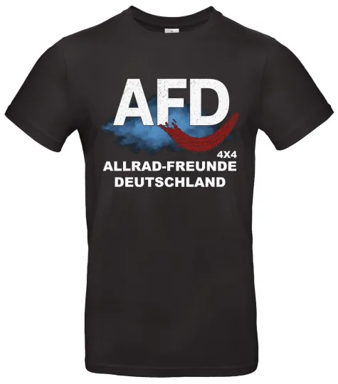 AfD Four Wheel Friends Germany Unisex Statement T-Shirt
