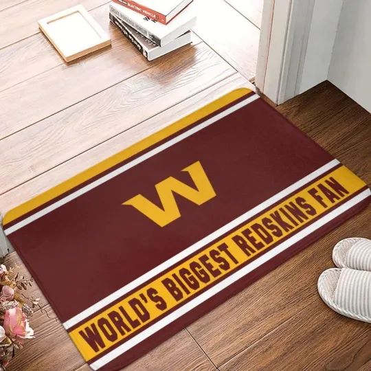 Discover Washington Redskins Football Doormat, Gift For Fan