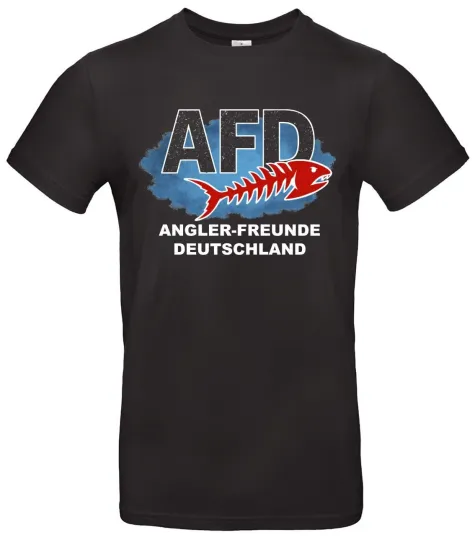 AfD T Shirt – For Fishing Friends and Politics Fans – Statement Germany Design