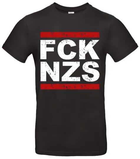Discover FCK NZS T-Shirt Anti-Fascist Statement Unisex