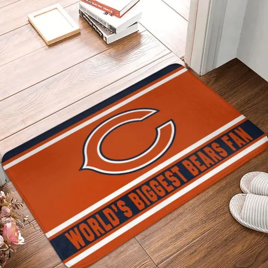 Discover World's Biggest Chicago  Fan Carpet 16x24in Floor Mat Home Decorative
