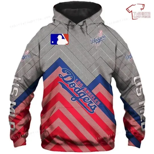 Discover L.A. D0dg*rs 3D Hoodie For M.L.B Fans, Christmas Gift