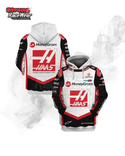 Discover Nico Hulkenberg Haas F-1 Team Race Hoodie, Christmas Gift