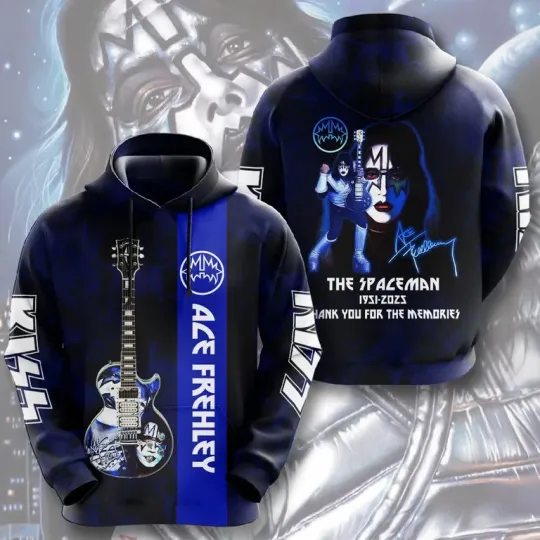 Discover 1KI@SS x Freh.ley 3D Hoodie 1951-2025 Thanks for your memories, Christmas Gift