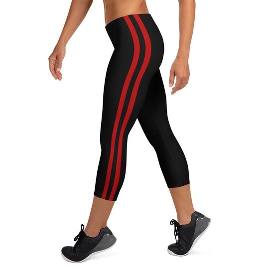 San Francisco Football Women's Capri Leggings, Game Day Leggings
