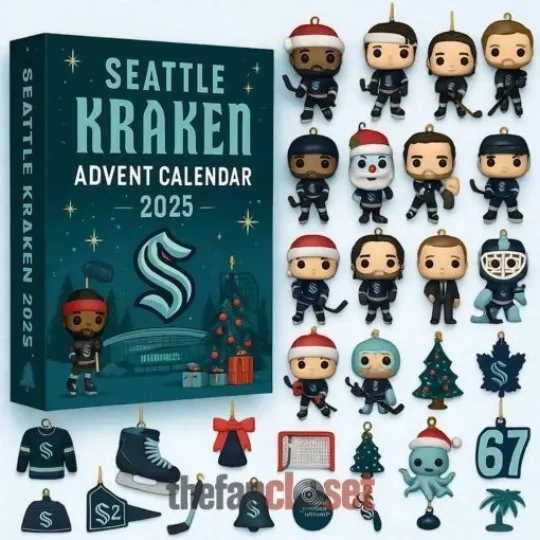 Discover NEW!! Seattle Kraken Limited Edition 2025 Advent Calendar