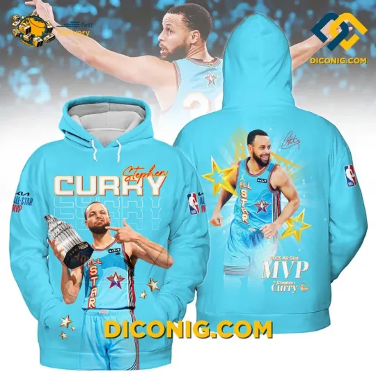 Discover Steph Curry MVP All-St@r 2025 Hoodie, Gift For Fans, Christmas Gift