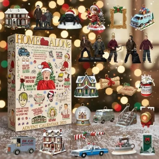 Home Alone Advent Calendar 2025, Funny Movie Christmas Countdown