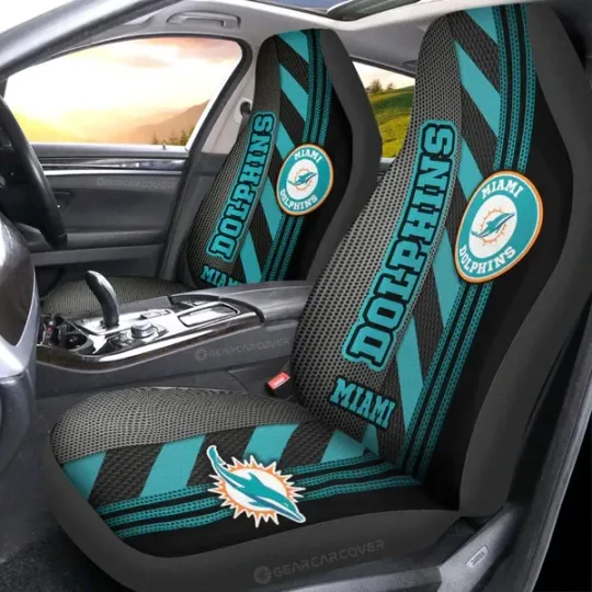 Discover Miami Dolphins Car Seat Covers Custom Car Accessories