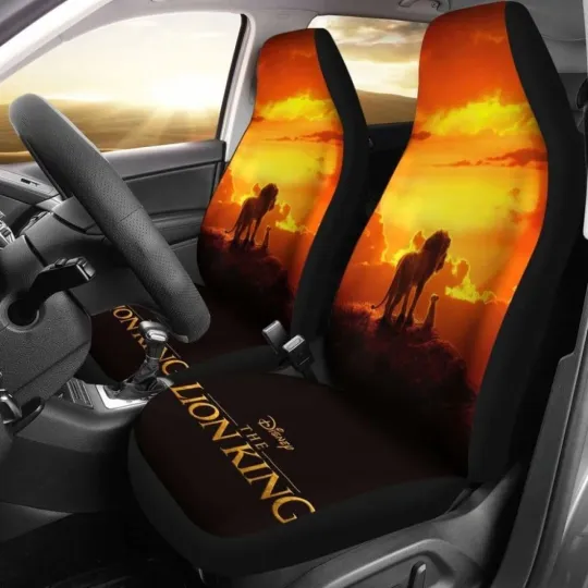 Discover Lion King Car Seat Covers Disney The Lion King Sunset Scene Seat Covers