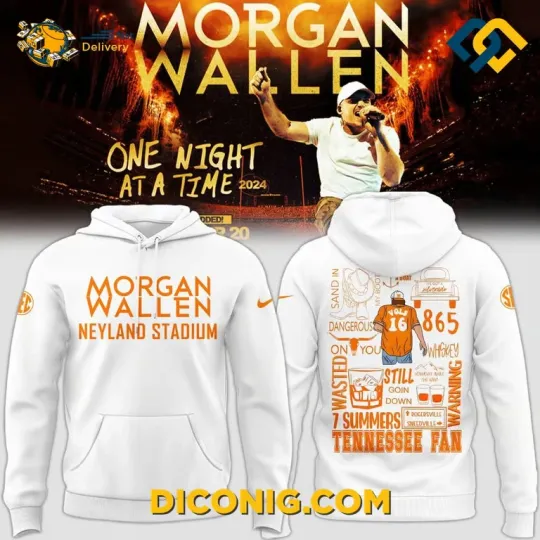 Discover Morg@n W@llen Neyland Stadium Hoodie 2025