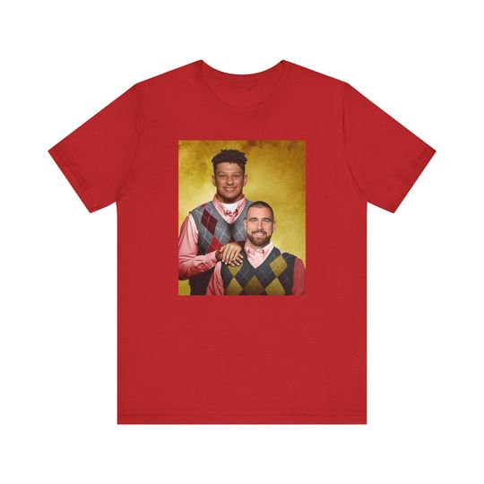 Kansas City Football Patrick Mahomes and Travis Kelce Step Brothers Poster Funny T-Shirt