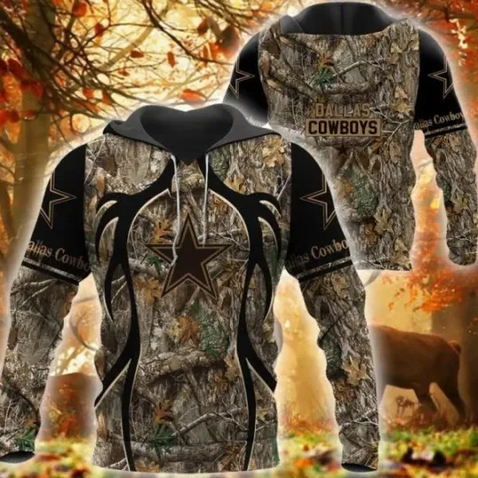 Discover football Cow@boys Hunting 3D Shirt Hoodie, Gift For Fans, Christmas Gift