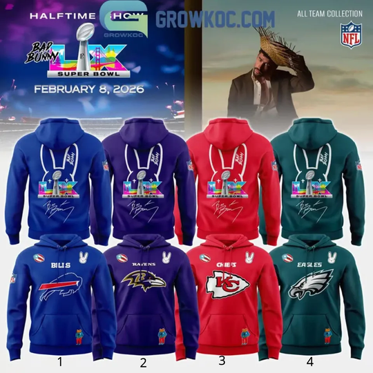 football x B@d Bunny 2025 Supeer Bowll LX Halftime Show Hoodie Shirt