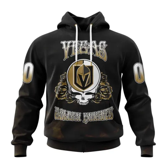 Discover Personalized Vegas Golden Knights Hoodie Special Grateful Dead Design 2025 Hot