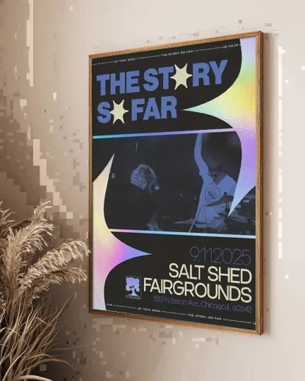 Discover The Story So Far Chicago Tour On Nov 9 2025 Poster
