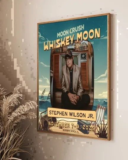 Discover Stephen Wilson Jr Miramar Beach 2025 Tour Vertical Poster