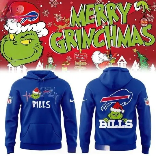 Discover Bills Merry Grin 3D Hoodie