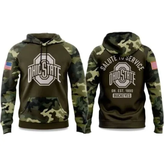 Discover State Salute To Service 2025 Hoodie