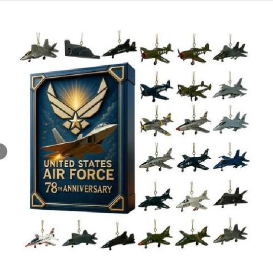 Discover Airplane Advent Calendar 2025 | Military Jet Count-Down | 24 Mini Aircraft Models | Aviation Gift for Kids & Collectors