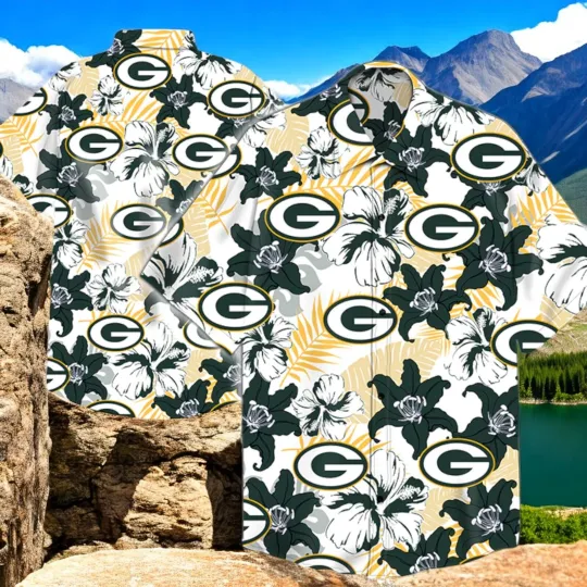 Discover Green Bay Packers Hawaiian Shirt Summer Button Up2