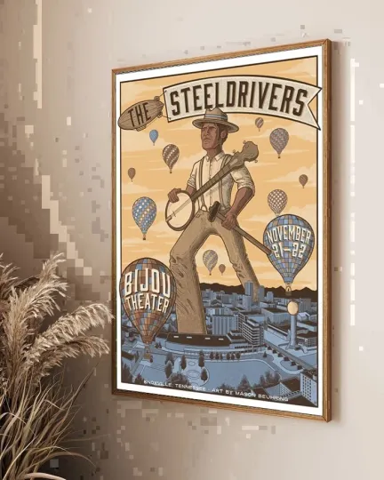 Discover The SteelDrivers Nov 21 2025 In Knoxville, TN Tour Poster