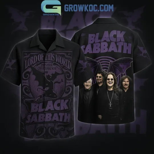 Black Sabbath Lord Of THis World Hawaiian Shirt