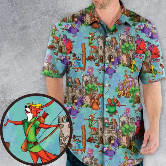 Discover Steal From the Rich Robin Hood Hawaiian Shirt