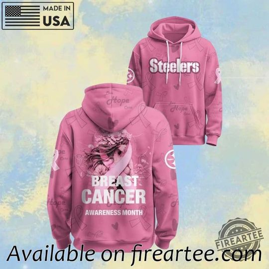 Discover S.t.eelers X Breast Cancer Awareness Fall Fighting Cancer Hoodie