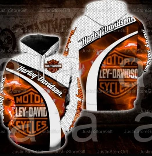 Discover HOT Dirt Bike H davidson Motocross Full Print Hoodie for Women Men