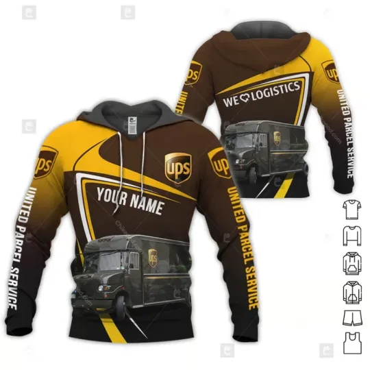 Discover Personalized Name Postal Service 3D All Over Printed Clothes