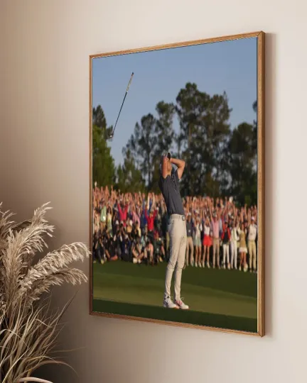 Discover 2025 Masters Champion Rory McIlroy Poster