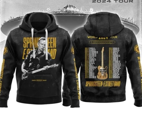 Discover The Springsteen And E Street Band World Tour Hoodie
