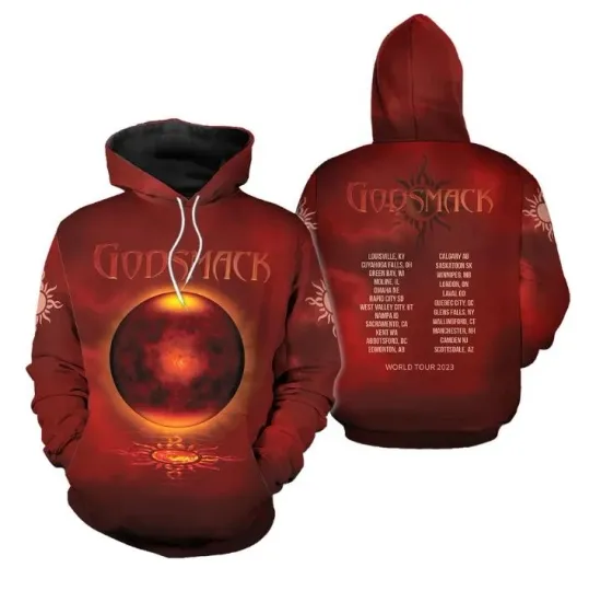 Discover Godsmack Music Band Tour 3D Hoodie