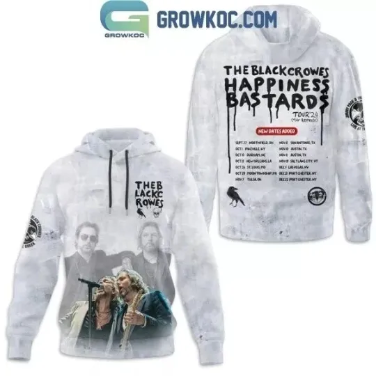 Discover Happiness Bastards Of The Black Crowes Tour 2024 Hoodie 3D GLC051739