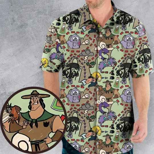 Discover Groove Map The Emperor's New Groove Hawaiian Shirt