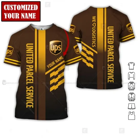 Discover Personalized Name Postal Service 3D All Over Printed Clothes