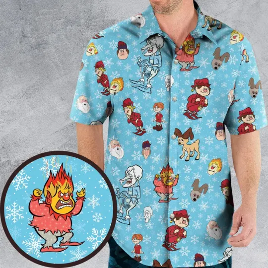 Discover A Miser Brothers The Year Without a Santa Claus Hawaiian Shirt