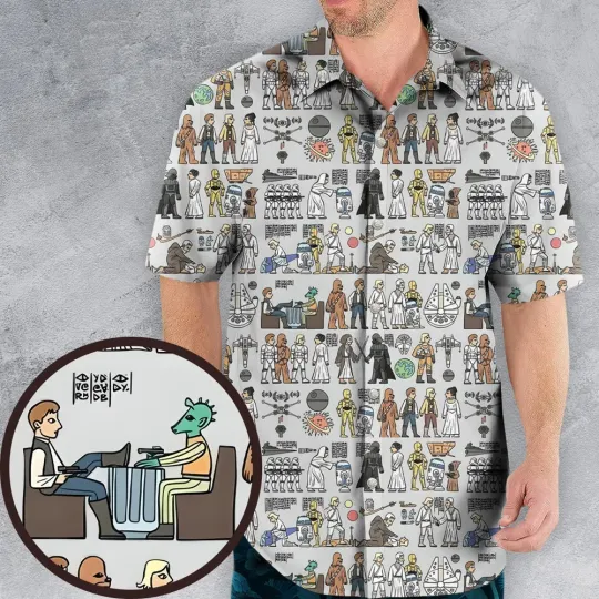 Discover Egyptian Galaxy Wars Hawaiian Shirt