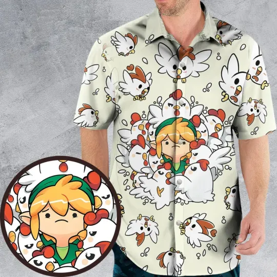 Impossible Situation The Legend of Zelda Hawaiian Shirt